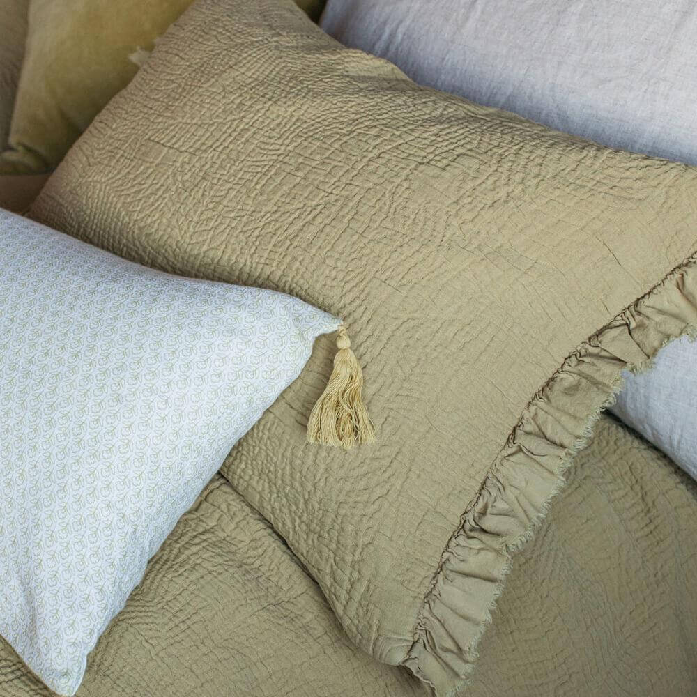 Also Home Alta Olive Green Cushion